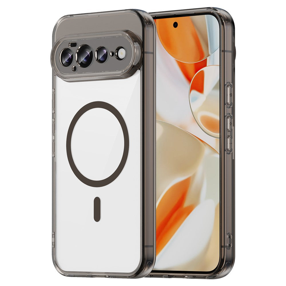 For Google Pixel 11 Pro Magnetic Case Clear PC + TPU Shockproof Phone Back Cover