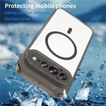 For Google Pixel 11 Pro Magnetic Case Clear PC + TPU Shockproof Phone Back Cover
