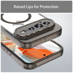 For Google Pixel 11 Pro Magnetic Case Clear PC + TPU Shockproof Phone Back Cover