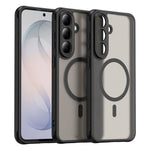 Til Samsung Galaxy S26 FE Magnetisk Cover Anti-fald Mat PC + TPU Telefoncover