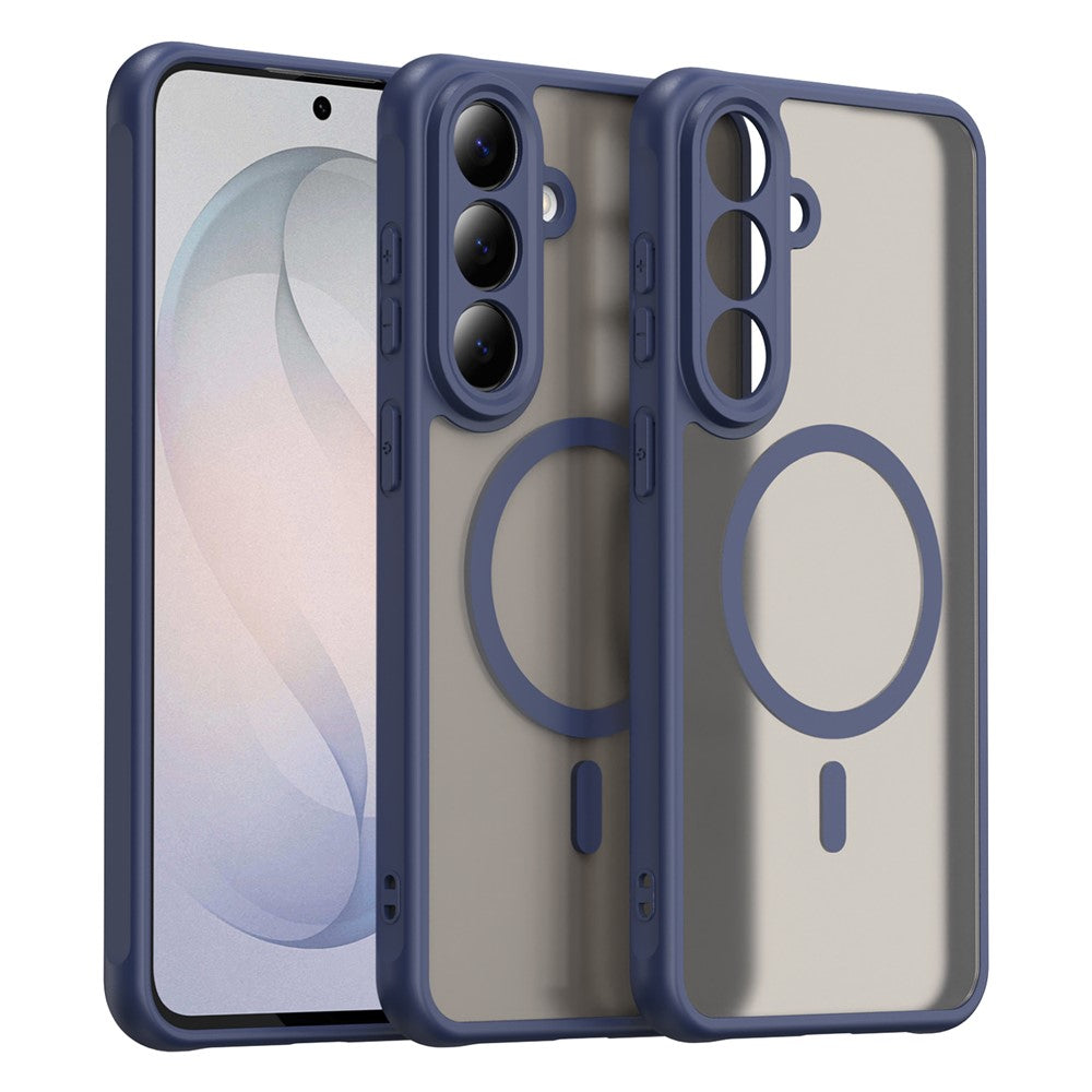 Til Samsung Galaxy S26 FE Magnetisk Cover Anti-fald Mat PC + TPU Telefoncover