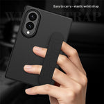 For Samsung Galaxy Z Fold8 Case Wristband Rubberized Hard PC Phone Cover