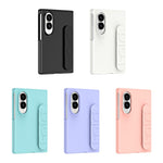 For Samsung Galaxy Z Fold8 Case Wristband Rubberized Hard PC Phone Cover