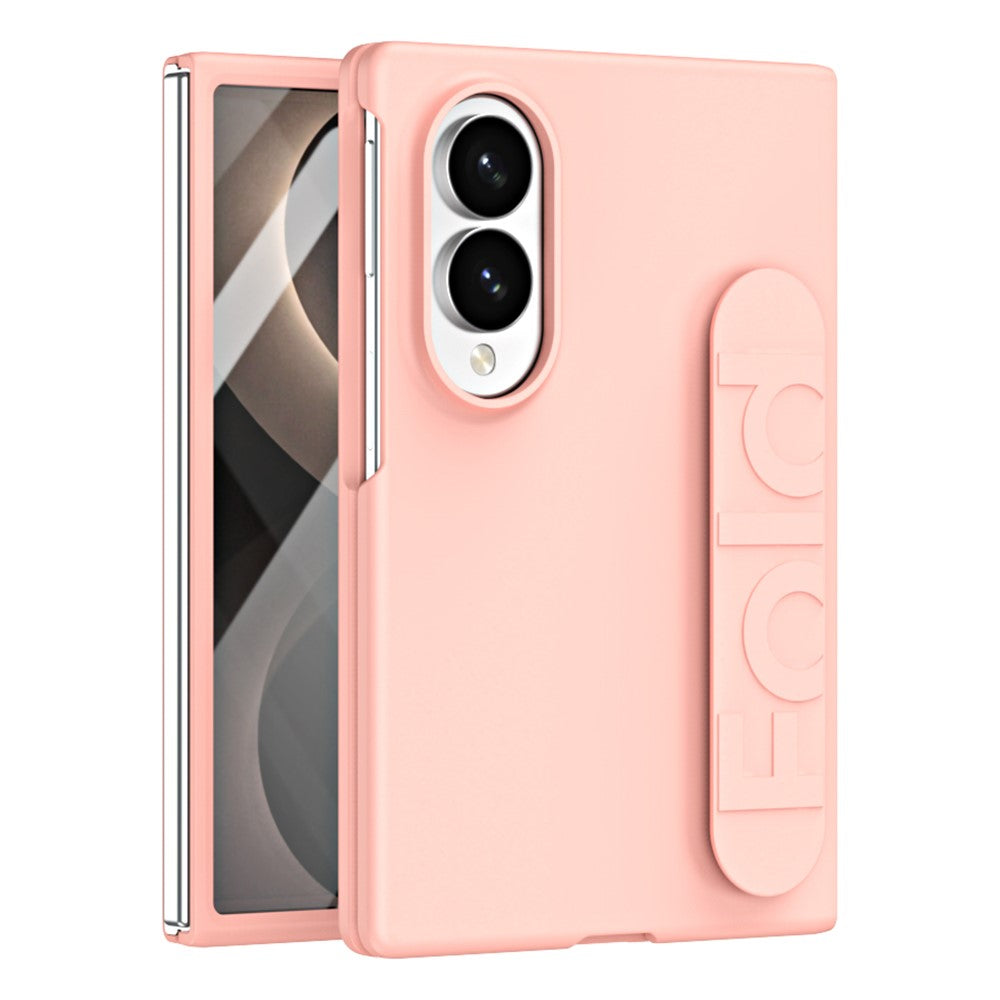 For Samsung Galaxy Z Fold8 Case Wristband Rubberized Hard PC Phone Cover