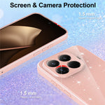 For Xiaomi 17T Pro Magnetic Case Glitter TPU Shockproof Phone Cover with Lanyard