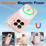 For Xiaomi 17T Pro Magnetic Case Glitter TPU Shockproof Phone Cover with Lanyard