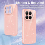 For Xiaomi 17T Pro Magnetic Case Glitter TPU Shockproof Phone Cover with Lanyard