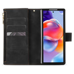 Til Samsung Galaxy Z Fold8 Ultra PU + PC-etui Farvesplejsning Læder Telefoncover med Rem