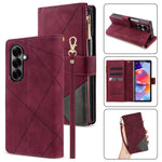 Til Samsung Galaxy Z Fold8 Ultra PU + PC-etui Farvesplejsning Læder Telefoncover med Rem