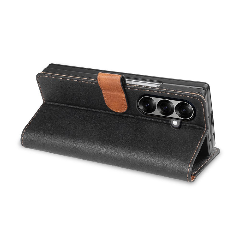 N.BEKUS CSJ-001 For Samsung Galaxy Z Fold8 Ultra Stand Case PU Leather Wallet Phone Cover