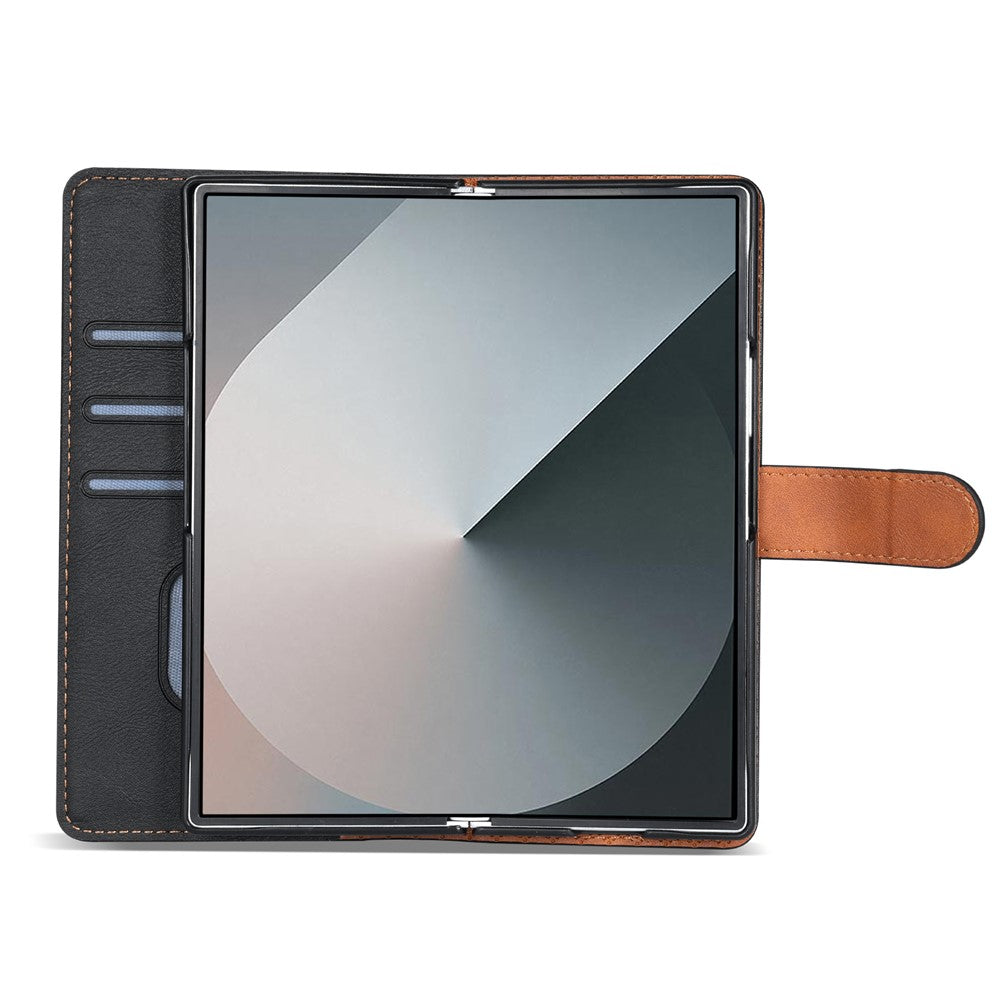 N.BEKUS CSJ-001 For Samsung Galaxy Z Fold8 Ultra Stand Case PU Leather Wallet Phone Cover