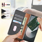 N.BEKUS CSJ-001 For Samsung Galaxy Z Fold8 Ultra Stand Case PU Leather Wallet Phone Cover