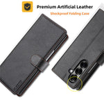 N.BEKUS CSJ-001 For Samsung Galaxy Z Fold8 Ultra Stand Case PU Leather Wallet Phone Cover