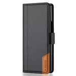 N.BEKUS til Samsung Galaxy Z Fold8 Ultra Stand Etui RFID-blokerende PU-læderpung Telefoncover