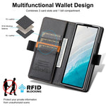 N.BEKUS til Samsung Galaxy Z Fold8 Ultra Stand Etui RFID-blokerende PU-læderpung Telefoncover