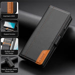 N.BEKUS til Samsung Galaxy Z Fold8 Ultra Stand Etui RFID-blokerende PU-læderpung Telefoncover
