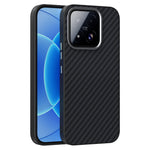 ABEEL Magnetiskt Skal För Xiaomi 17 Max Brett Kolfiberstruktur mobil Baksida