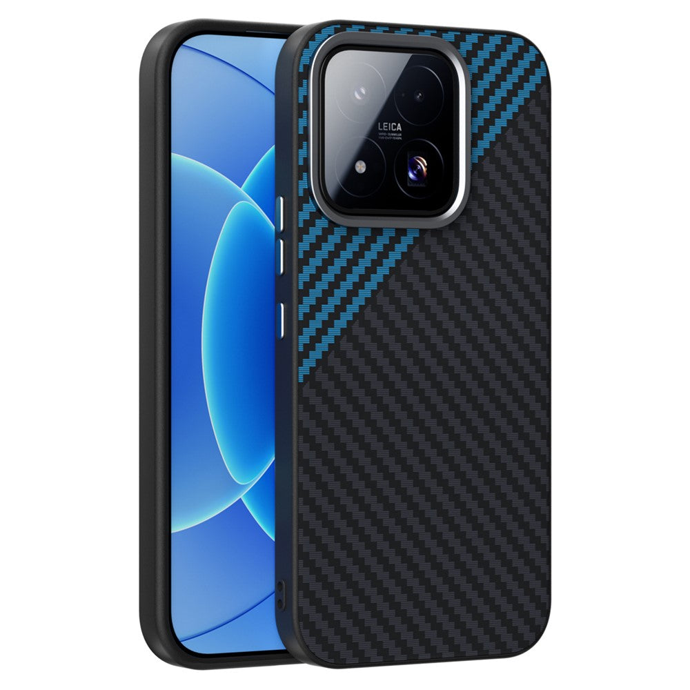 ABEEL For Xiaomi 17 Max Magnetic Case Carbon Fiber Texture Phone Back Cover