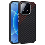 ABEEL For Xiaomi 17 Max Magnetic Case Carbon Fiber Texture Phone Back Cover