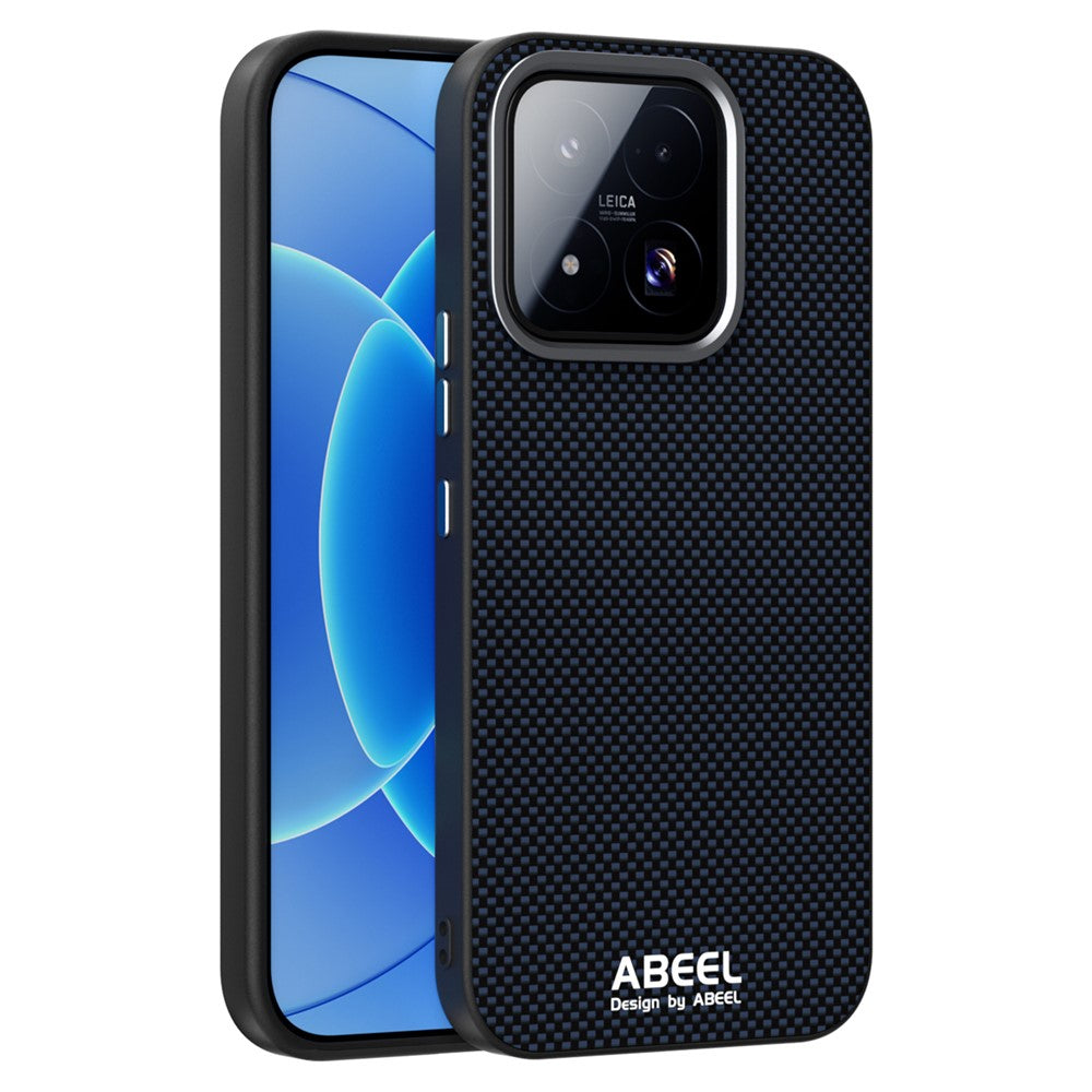ABEEL for Xiaomi 17 Max Magnetic Case Printed PC TPU Aluminum Alloy Leather Phone Cover