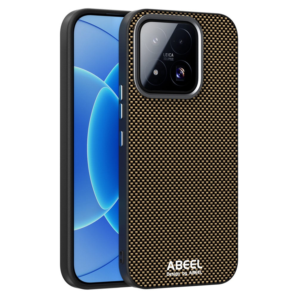 ABEEL for Xiaomi 17 Max Magnetic Case Printed PC TPU Aluminum Alloy Leather Phone Cover