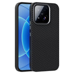 ABEEL for Xiaomi 17 Max Magnetic Case Carbon Fiber Texture TPU PC PU Phone Back Cover