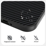 ABEEL for Xiaomi 17 Max Magnetic Case Carbon Fiber Texture TPU PC PU Phone Back Cover