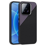 ABEEL for Xiaomi 17 Max Magnetic Case Carbon Fiber Texture TPU PC PU Phone Back Cover