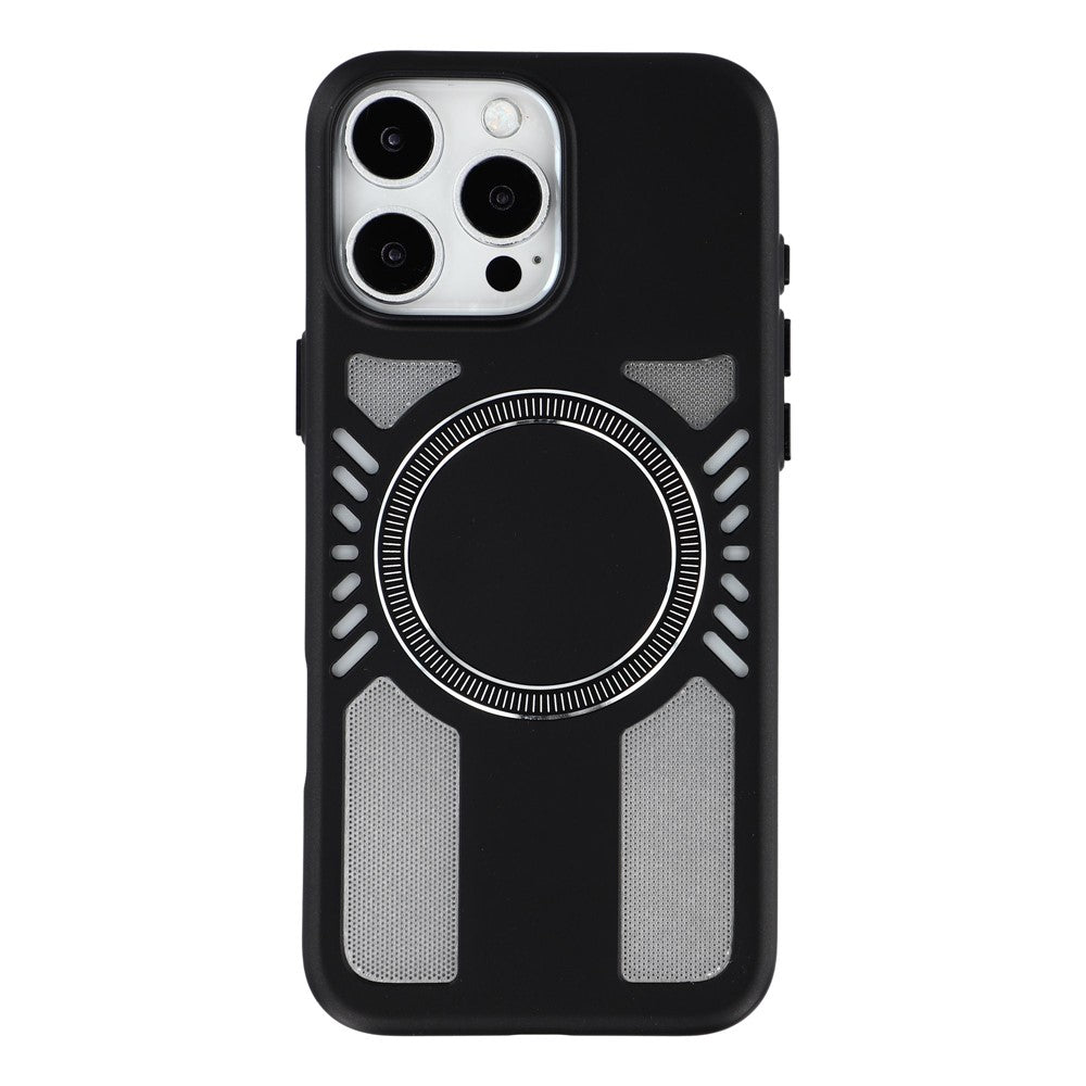 For iPhone 16 Pro Max Magnetic Case Heat Dissipation Hard PC Scratch Resistant Phone Cover