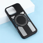 For iPhone 16 Pro Max Magnetic Case Heat Dissipation Hard PC Scratch Resistant Phone Cover