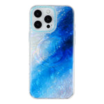 Til iPhone 16 Pro Max Magnetisk Cover Skalmønster Gradient PC+TPU Epoxy Telefoncover