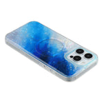 Til iPhone 16 Pro Max Magnetisk Cover Skalmønster Gradient PC+TPU Epoxy Telefoncover