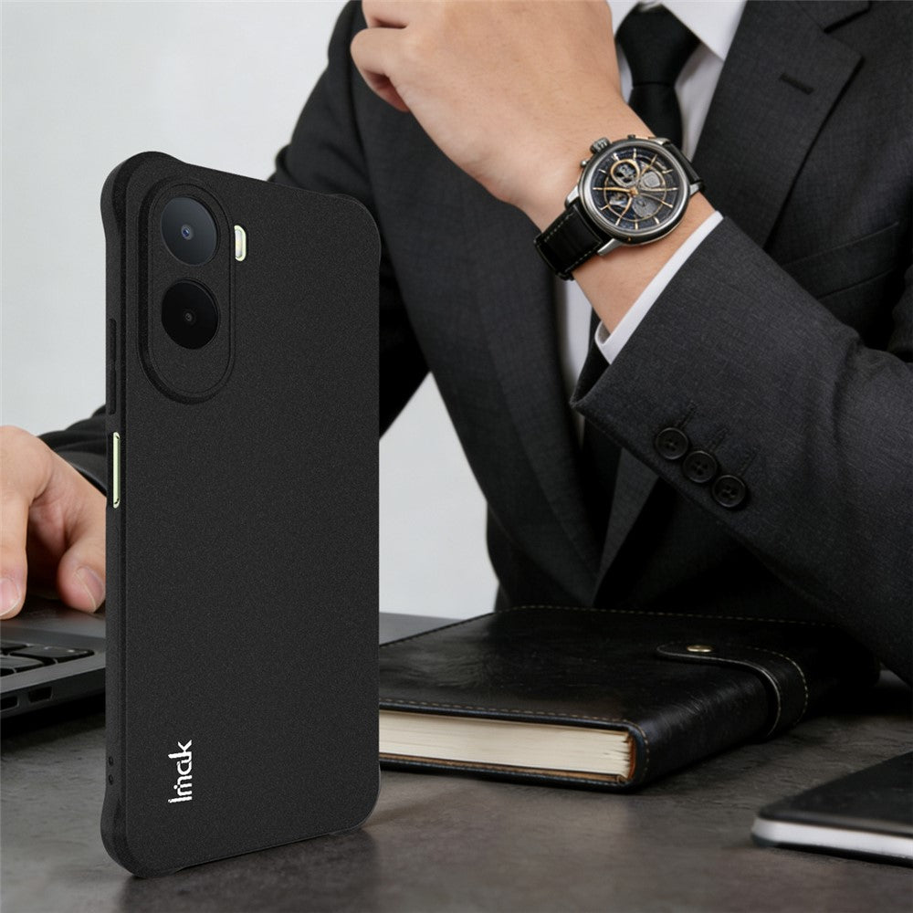 IMAK För Xiaomi Redmi A7 Pro 4G (171.56mm) / Redmi A7 Pro 5G / Poco C85x 5G / Poco C81 Pro 4G / Poco C81 4G / Poco C9E 4G Skal TPU mobilskal Airbag Stötsäkert Skydd
