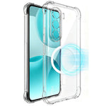 IMAK för OnePlus Nord CE6 Lite 5G / Realme P4x 5G Magnetiskt Skal Airbag Stötsäkert Skydd TPU mobilskal
