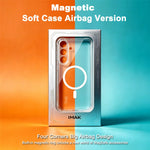 IMAK for Samsung Galaxy S26 FE Magnetic Case Airbag Shockproof Protection TPU Phone Cover
