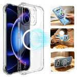 IMAK for Xiaomi 17 Max Magnetic Case Airbag Shockproof Protection TPU Phone Cover