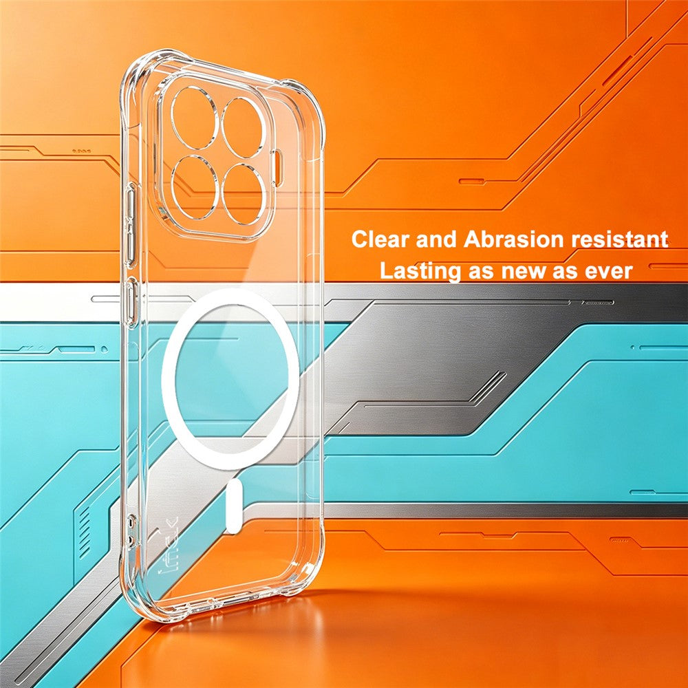 IMAK for Xiaomi 17T Magnetic Case Airbag Shockproof Protection TPU Phone Cover