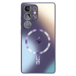 Samsung Galaxy S26 Ultra Magnetiskt Skal AG Matt Kameraskydd TPU mobilskal