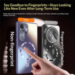 Samsung Galaxy S26 Ultra Magnetiskt Skal AG Matt Kameraskydd TPU mobilskal