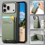 For Honor 600 5G / 600 Pro 5G Case Cloth Texture Leather + PC + TPU Phone Cover with Card Holder Kickstand