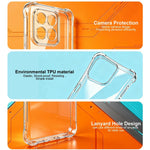 IMAK For Xiaomi 17 Max Case TPU Phone Cover Airbag Shockproof Protection