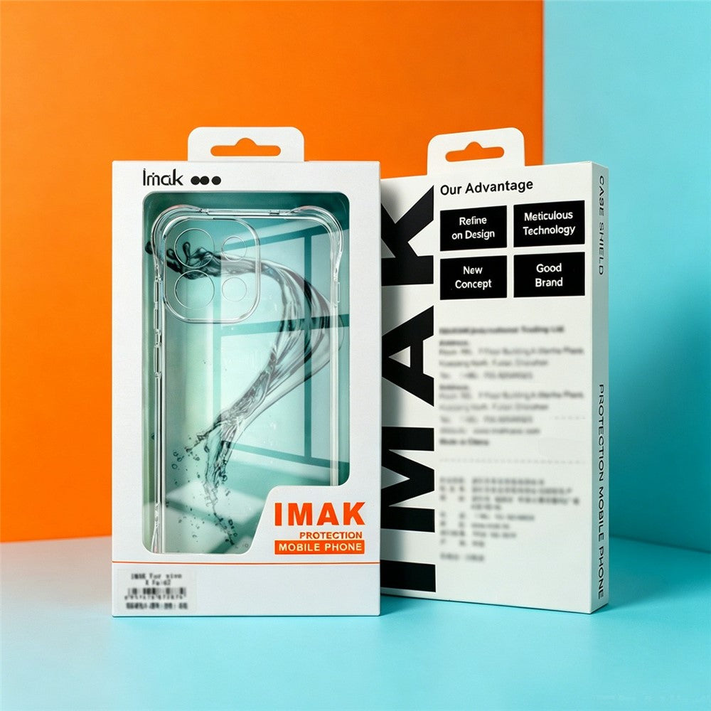 IMAK For Xiaomi 17 Max Case TPU Phone Cover Airbag Shockproof Protection