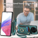 For Xiaomi 17 Ultra 5G Retro PU Leather Case Phone Cover with RFID Blocking Card Holder   /   Ring Holder