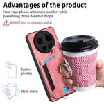 For Xiaomi 17 Ultra 5G Retro PU Leather Case Phone Cover with RFID Blocking Card Holder   /   Ring Holder