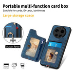 For Xiaomi 17 Ultra 5G Retro PU Leather Case Phone Cover with RFID Blocking Card Holder   /   Ring Holder