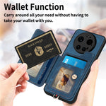 For Xiaomi 17 Ultra 5G Retro PU Leather Case Phone Cover with RFID Blocking Card Holder   /   Ring Holder