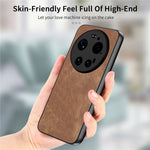 For Xiaomi 17 Ultra 5G Case Shockproof Slim Retro Leather Phone Back Cover