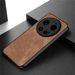 For Xiaomi 17 Ultra 5G Case Shockproof Slim Retro Leather Phone Back Cover