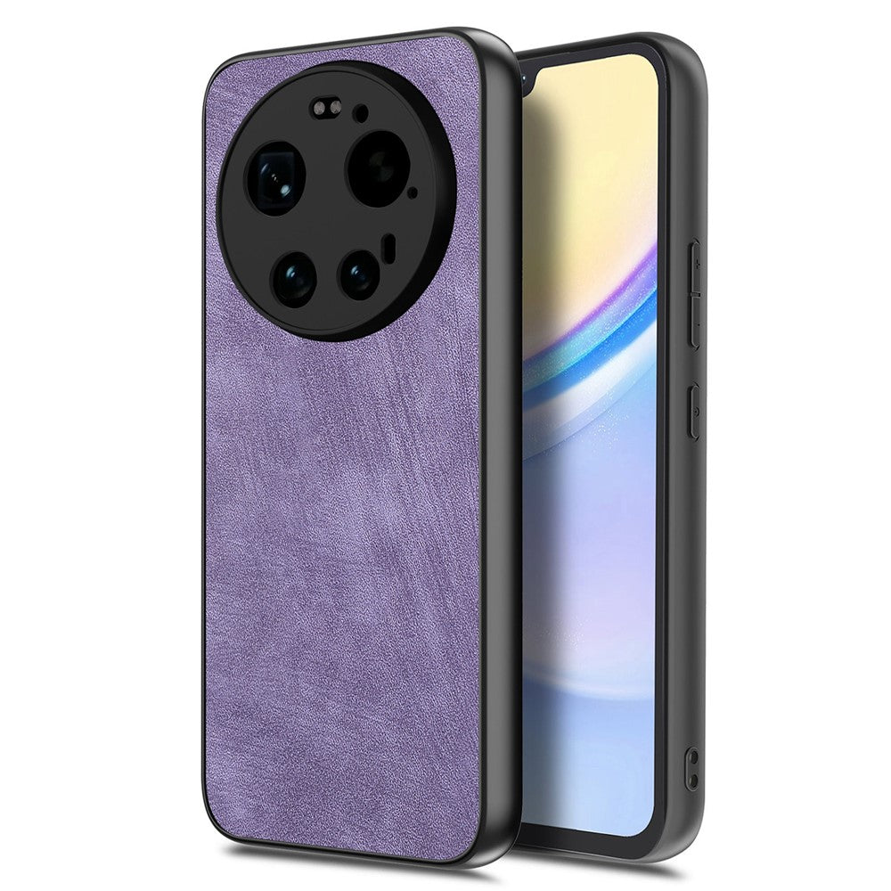 For Xiaomi 17 Ultra 5G Case Shockproof Slim Retro Leather Phone Back Cover