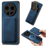 Xiaomi 17 Ultra 5G Magnetiskt Skal Retro Läder + TPU mobilskal med Avtagbar Kortplats